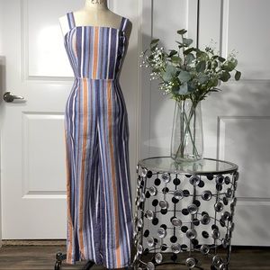 Striped Fishbowl pant jumpsuit